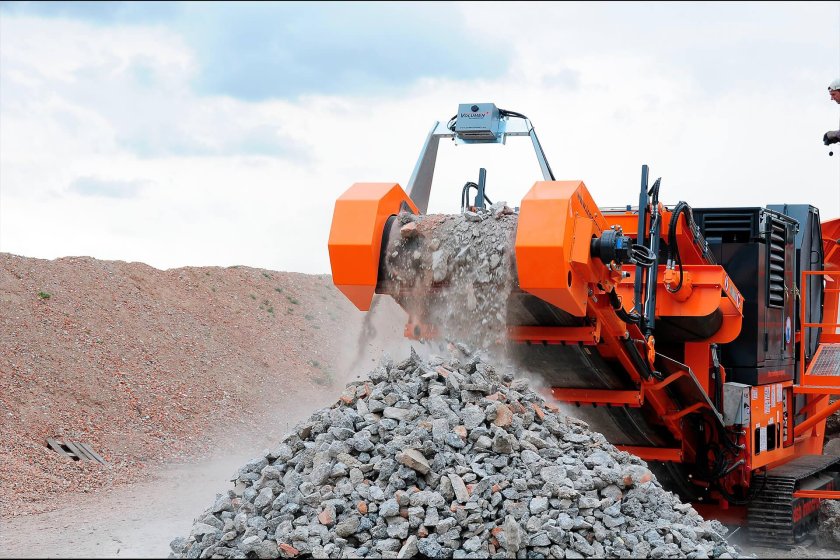 Щебень песок дробилка