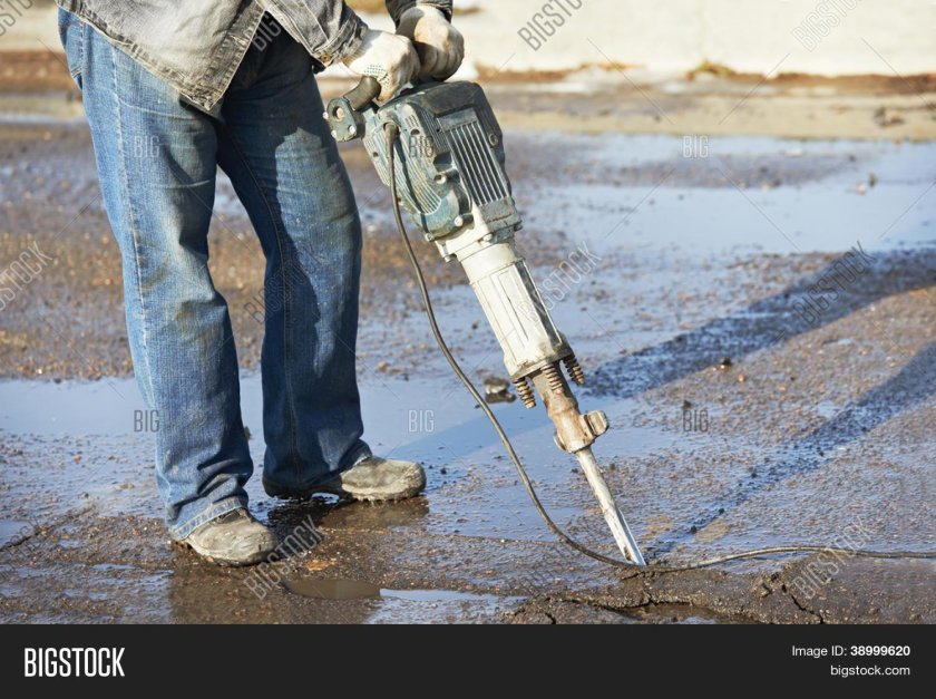 Дрель для асфальта