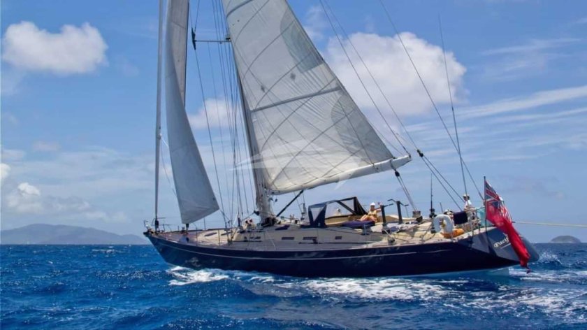 Крейсерская парусная яхта