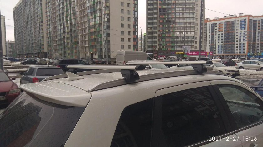 FAW Besturn b50 багажник на крышу