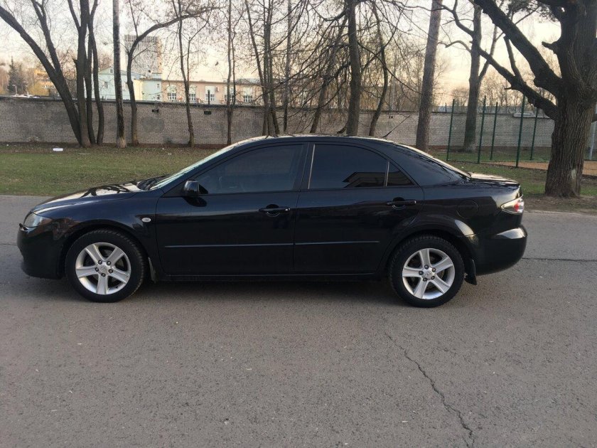 Mazda 6 2006 черная