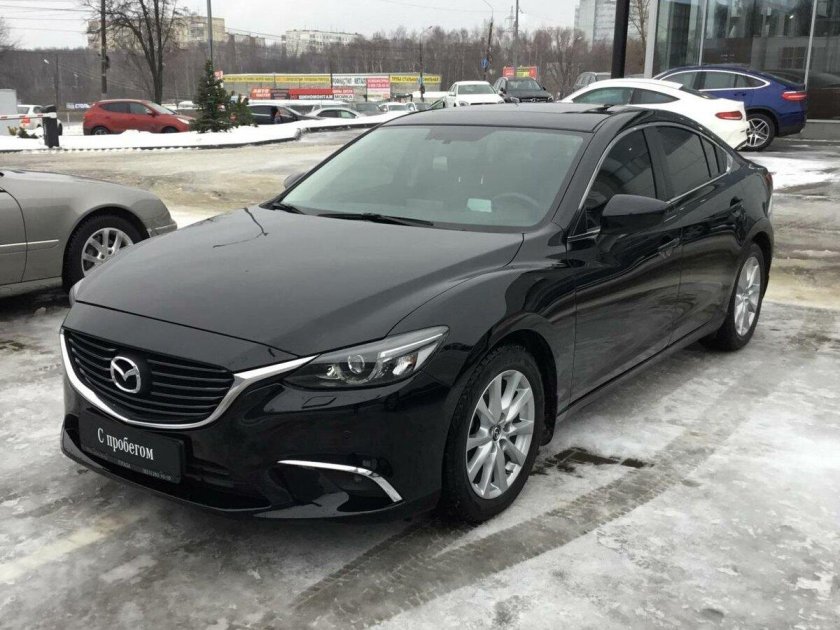 Mazda 6 2018 черная