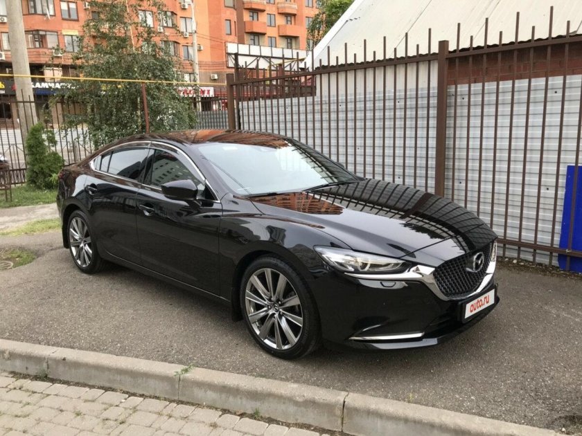Mazda 6 2021 черная