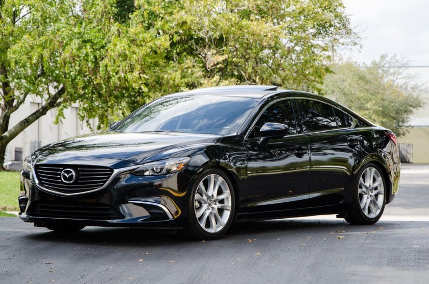 Мазда 6 2016 черная