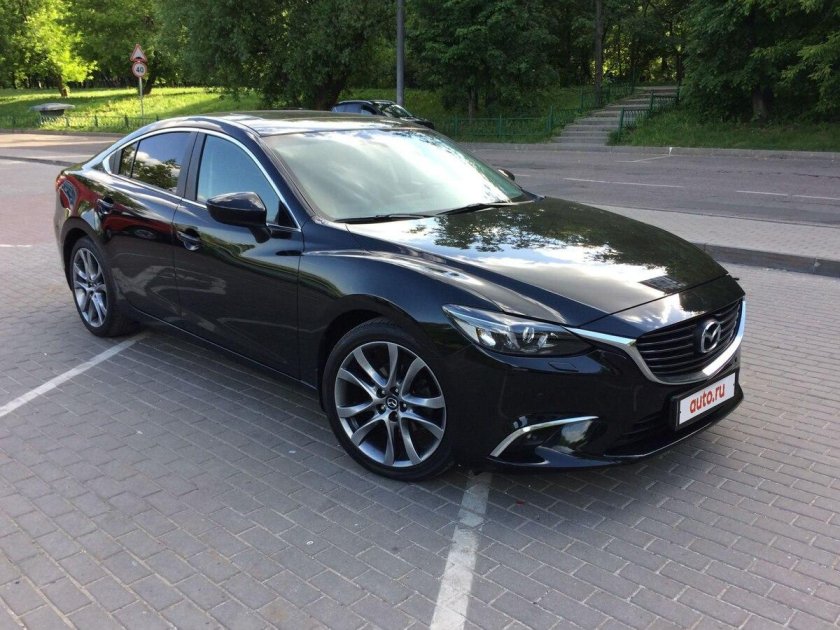 Mazda 6 2015 черная