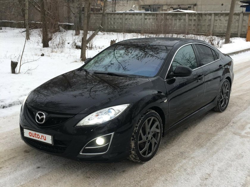 Мазда 6 2011 черная