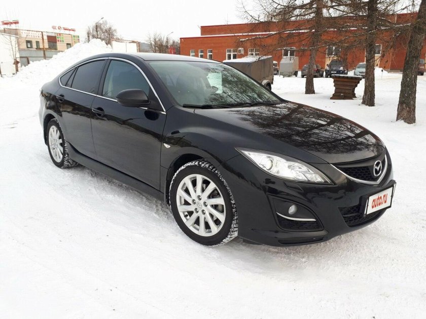Мазда 6 2012 черная