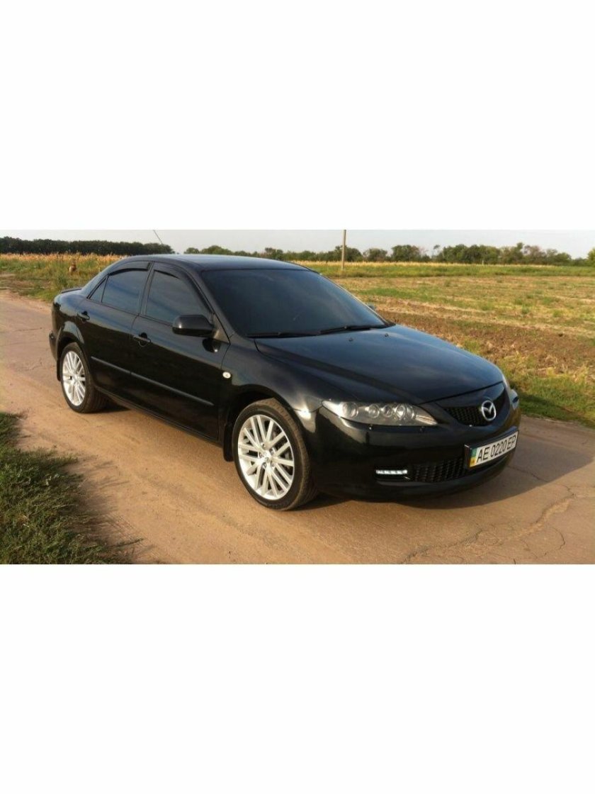 Mazda 6 gg черная