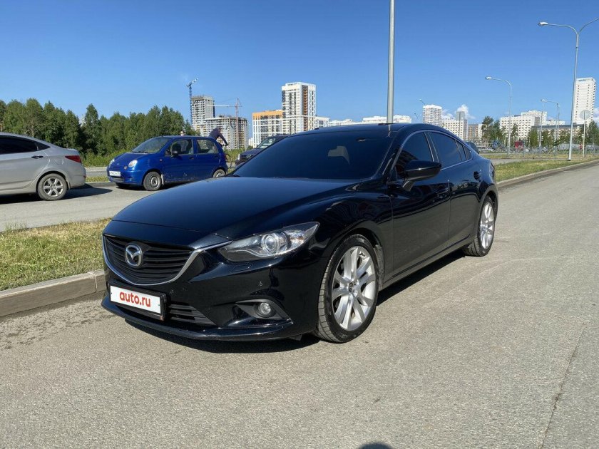 Мазда 6 2013 черная