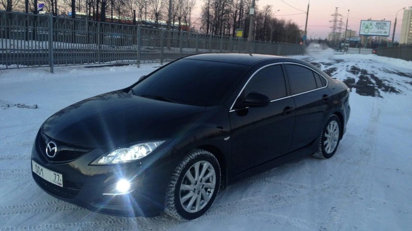 Мазда 6 черная