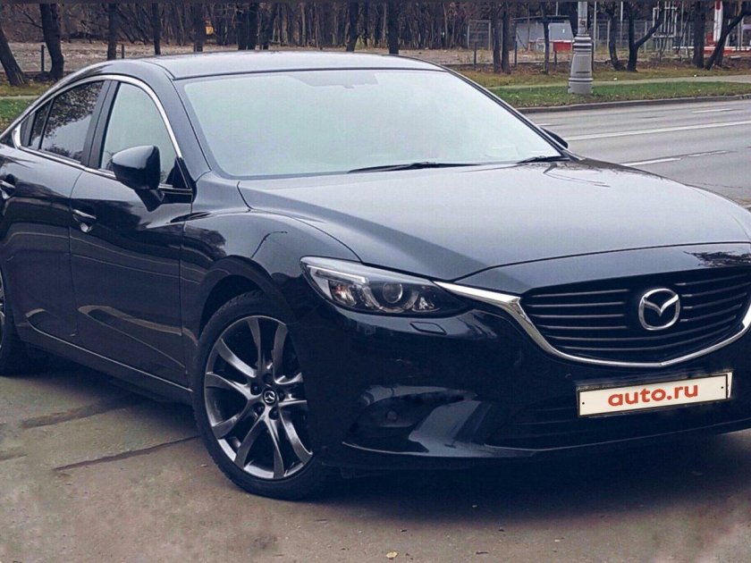 Mazda 6 черная