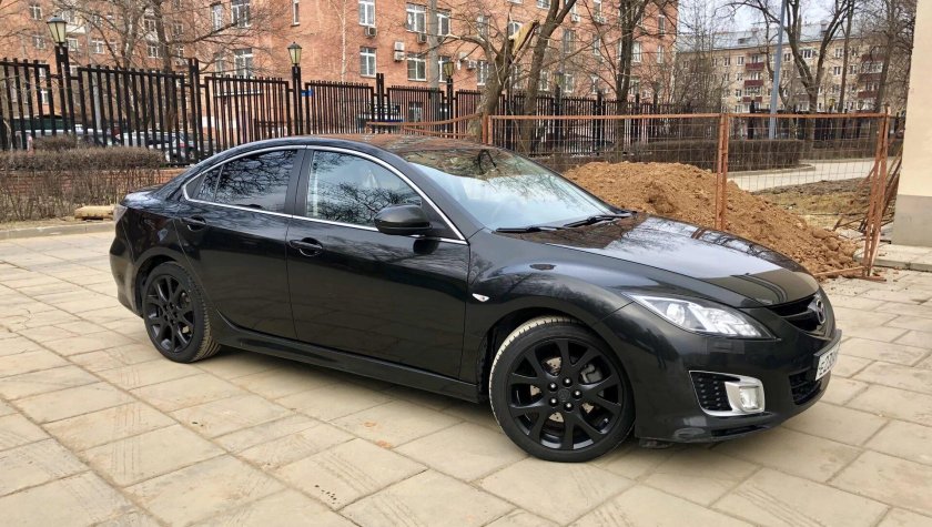 Mazda 6 GH черные диски