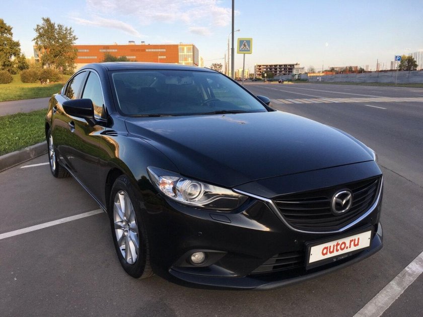 Mazda 6 2013 черная