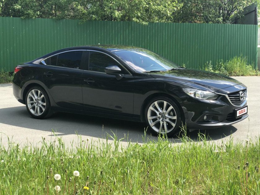 Мазда 6 GJ черная