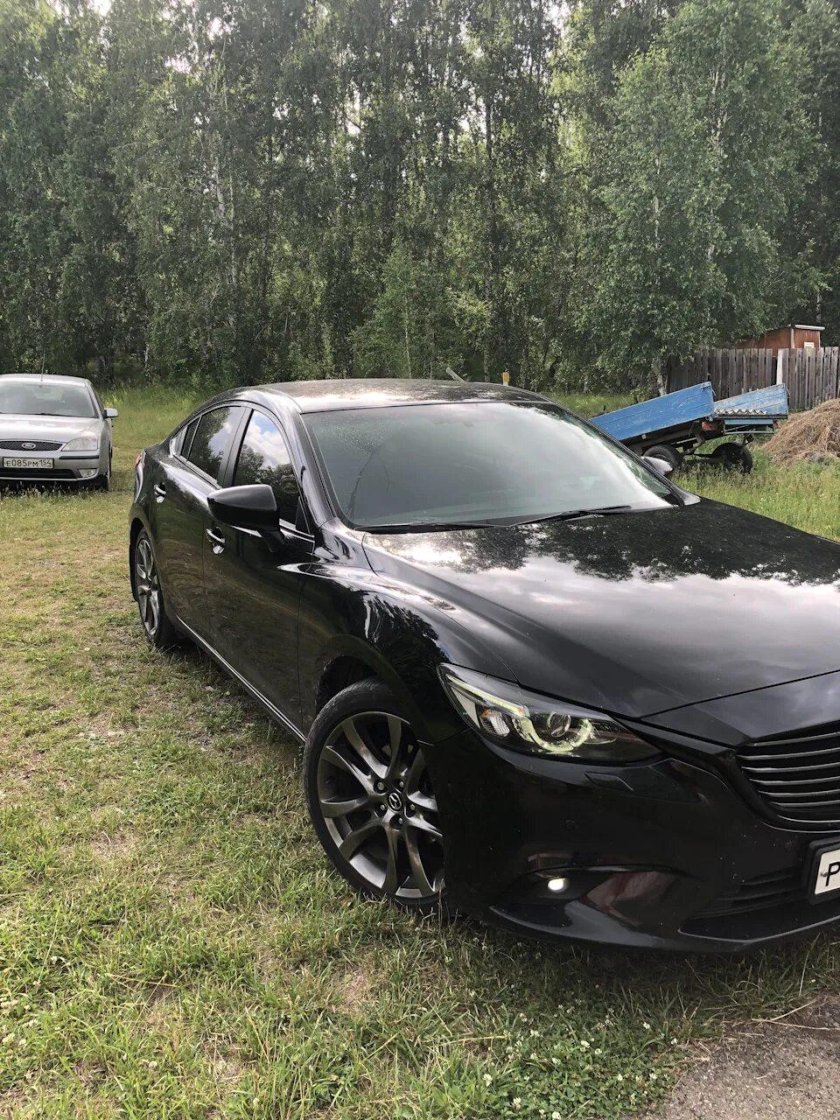 Мазда 6 2014 черная