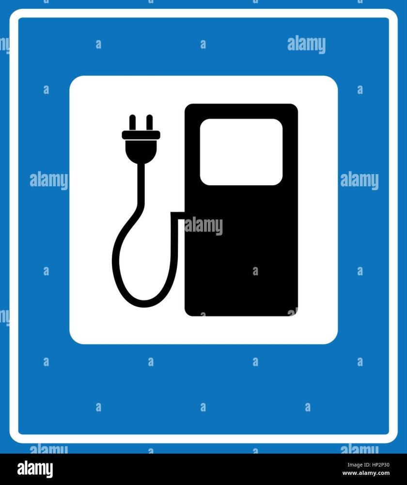 Знак бензоколонки ПДД