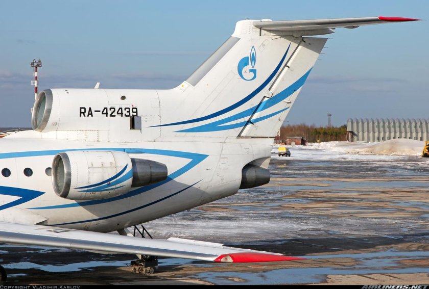 Ту 154 Газпромавиа