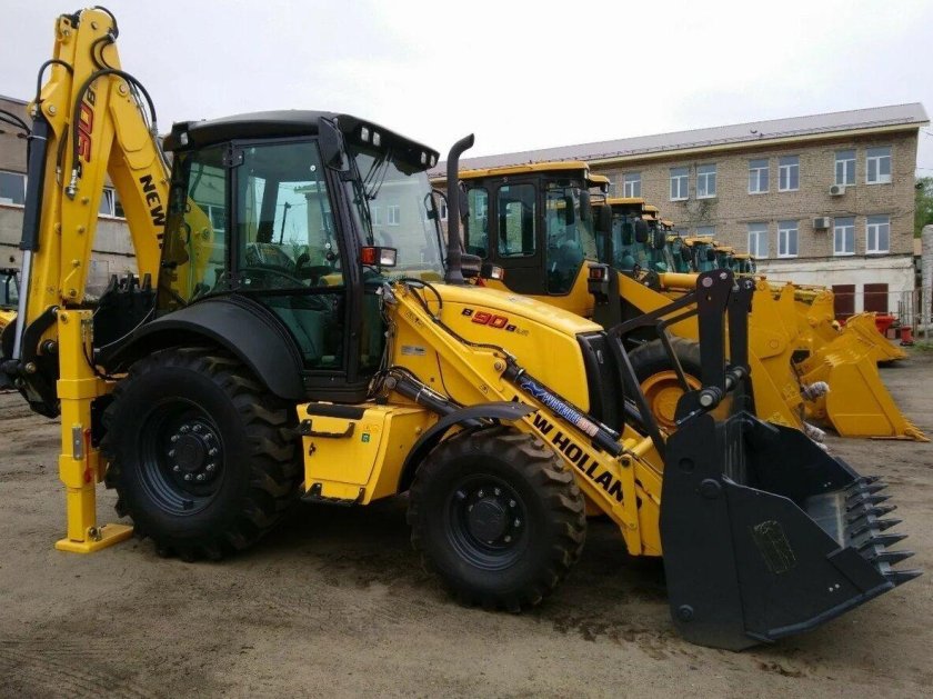 Экскаватор-погрузчик New Holland b110