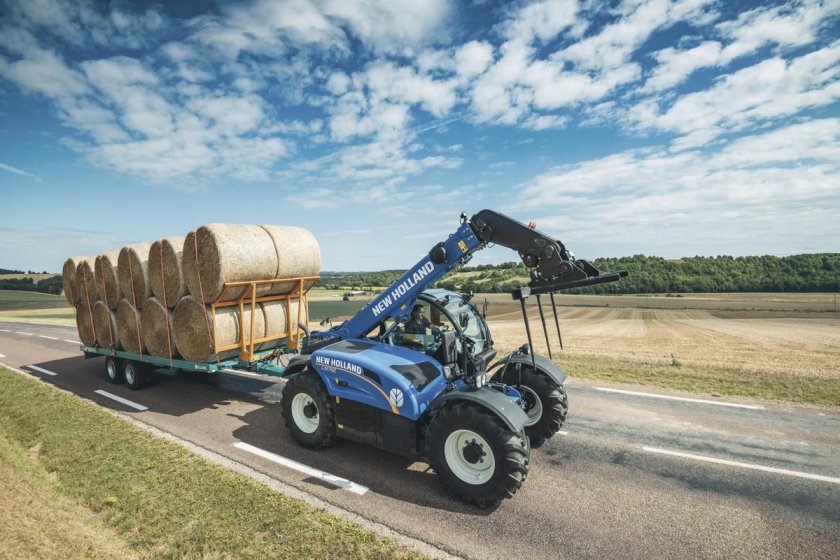 Телескопический погрузчик Нью Холланд