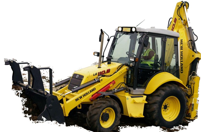 Экскаватор-погрузчик New Holland b110