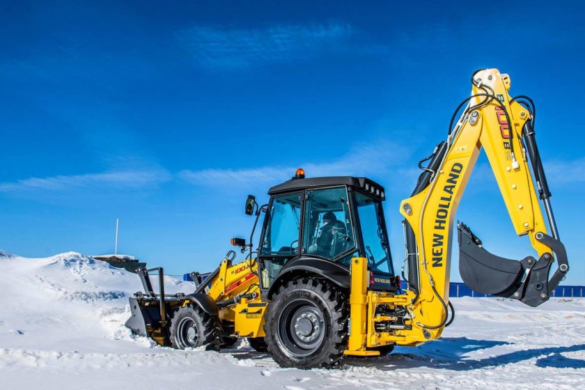 Экскаватор New Holland b80b