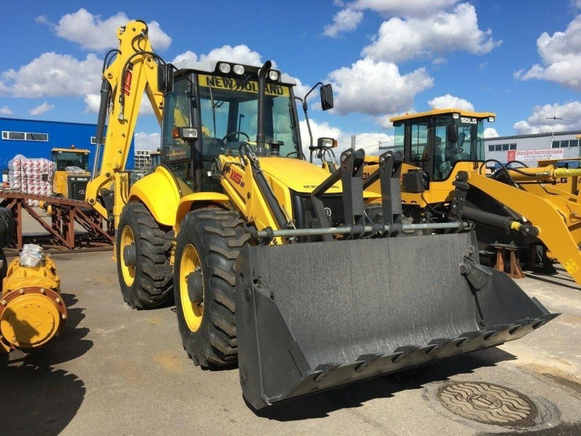 Погрузчик New Holland b115b