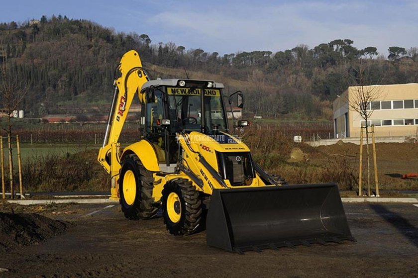 Экскаватор-погрузчик New Holland b80b