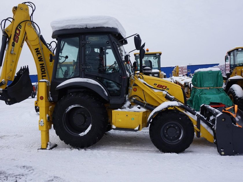 Экскаватор New Holland b80b