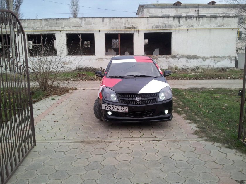 Джили МК тюнинг