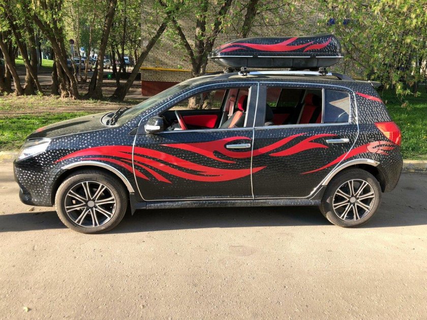 Geely MK Cross тюнинг