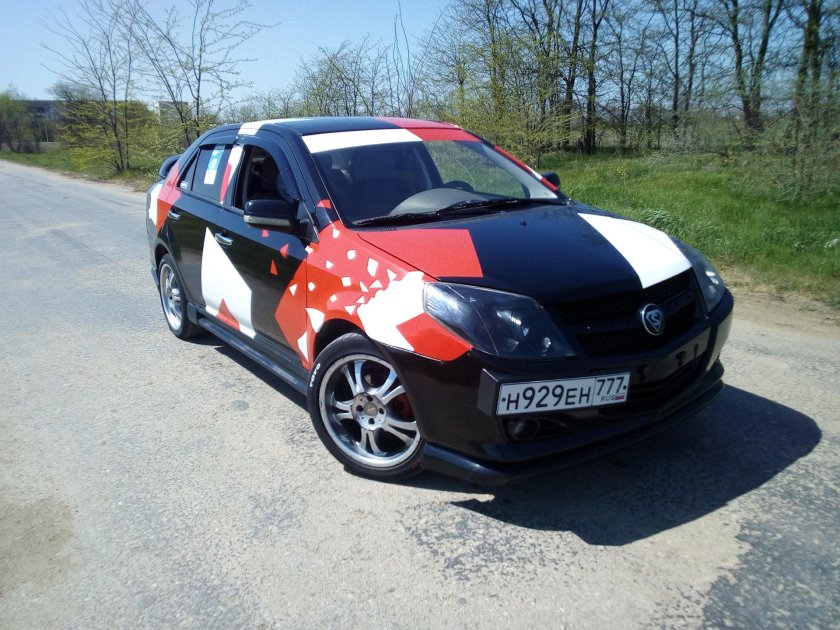 Geely MK Cross Tuning