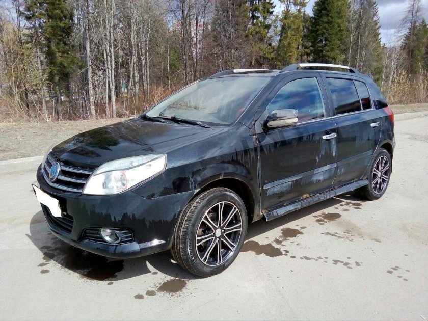 Джили мк кросс 2013