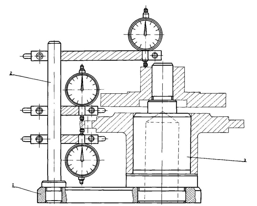 Контрольное приспособление для контроля соосности
