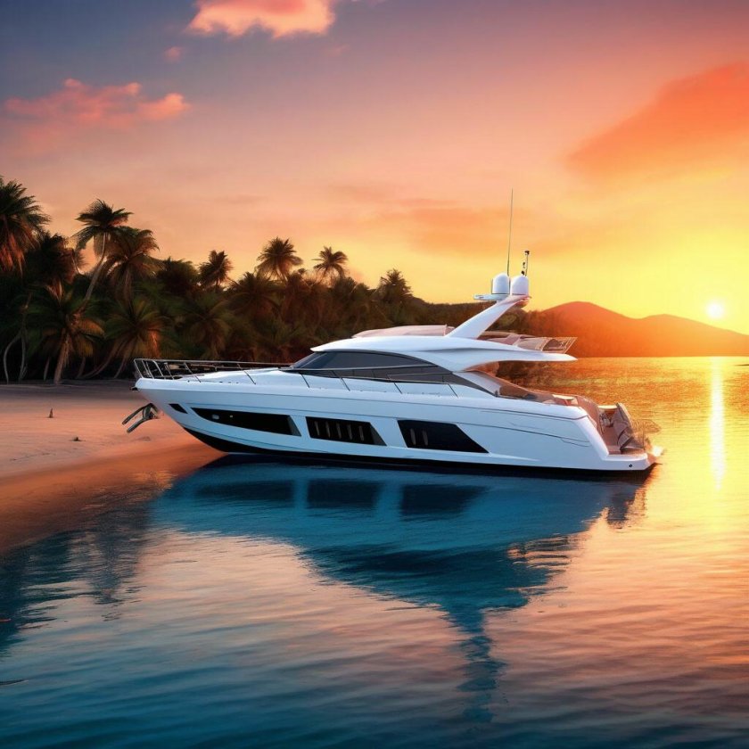 Роскошная яхта