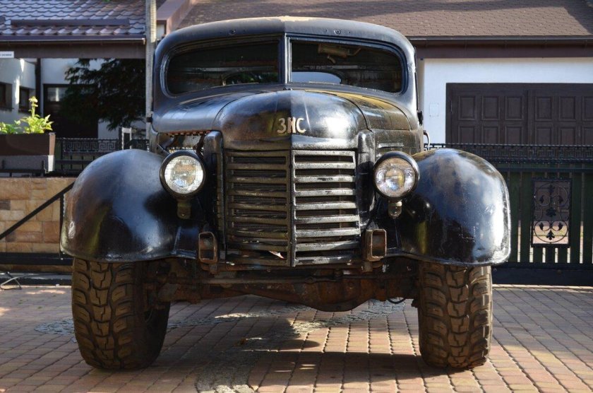 ЗИС-150 В кабине