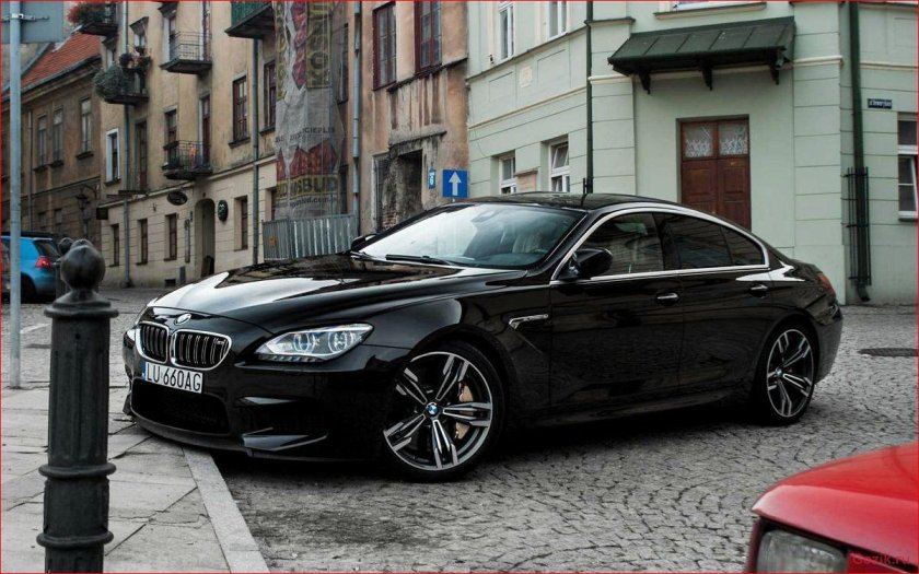 BMW m6 Gran Coupe Black