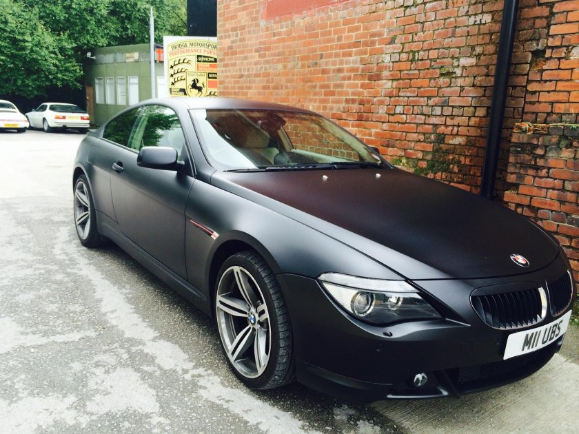 BMW 6 Black