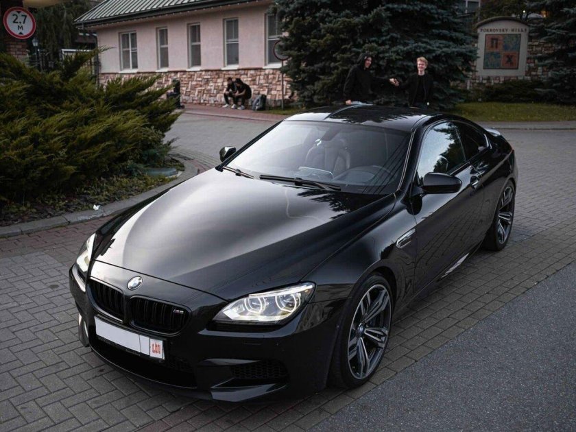 BMW e63 m6 Hamann черный