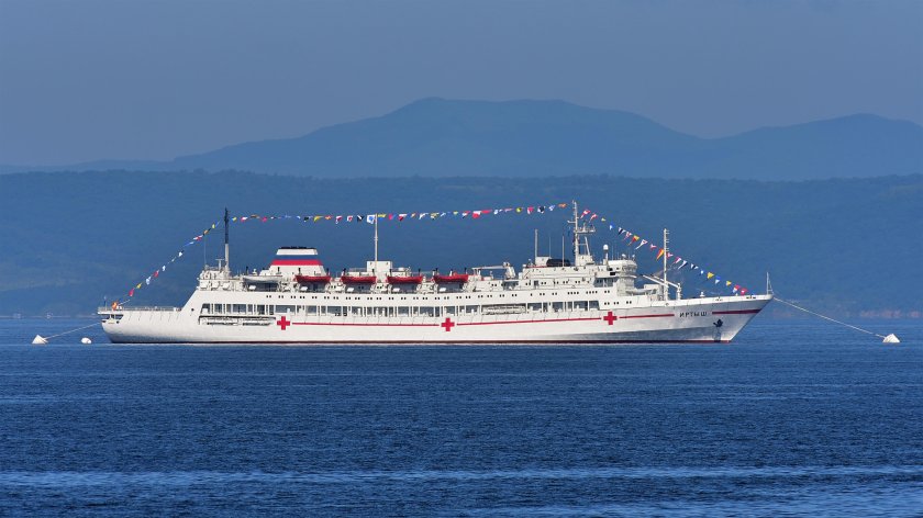 Плавучий госпиталь Иртыш