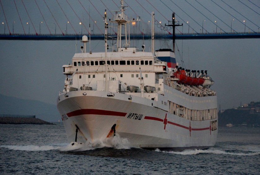 Иртыш военный госпиталь корабль