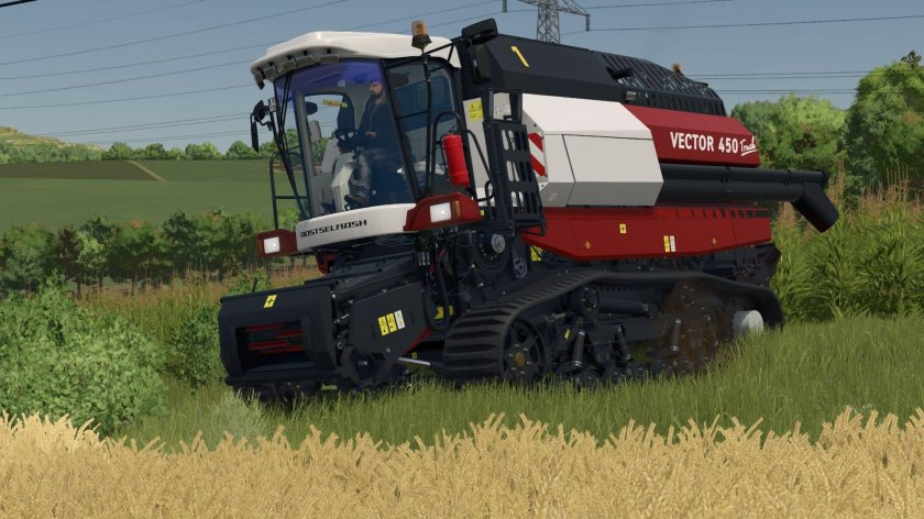 Комбайн ростсельмаш fs17