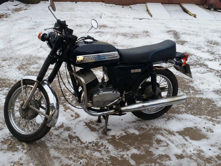 Ява 634 синяя