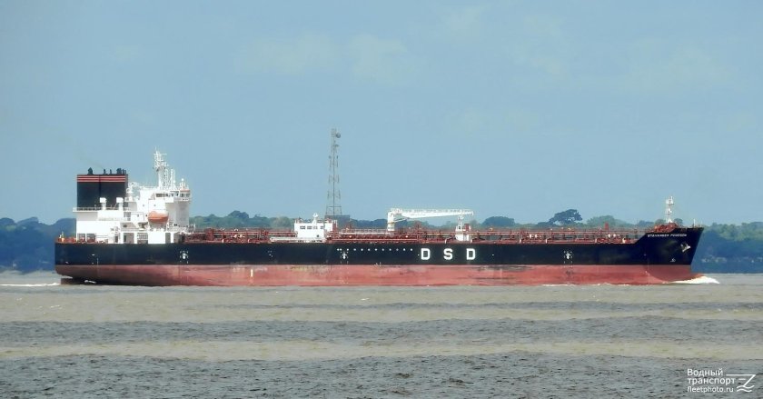 Танкер в Бразилии