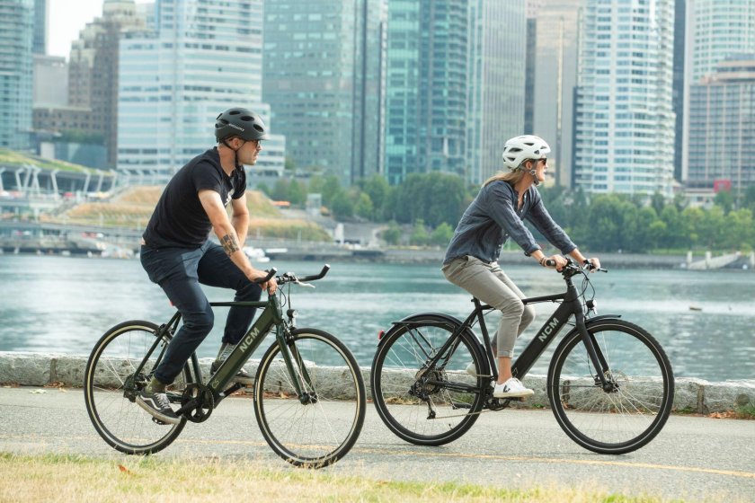 Прогулка на электровелосипеде