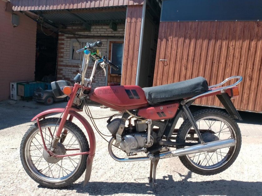 Мопед дельта 50 ссср