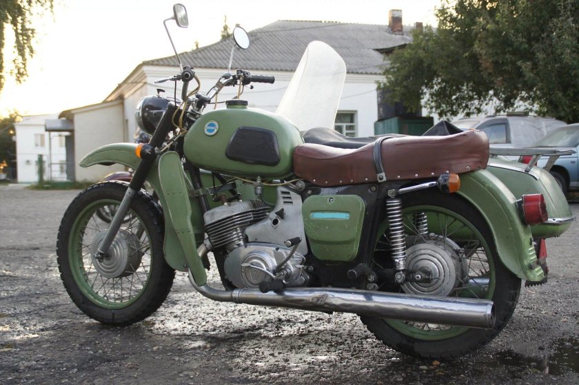 Мотоцикл иж планета 2