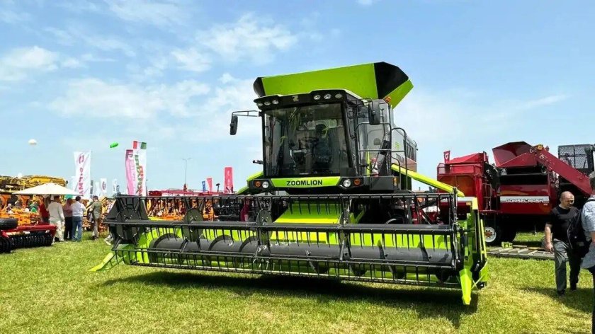 Zoomlion tf120 комбайн