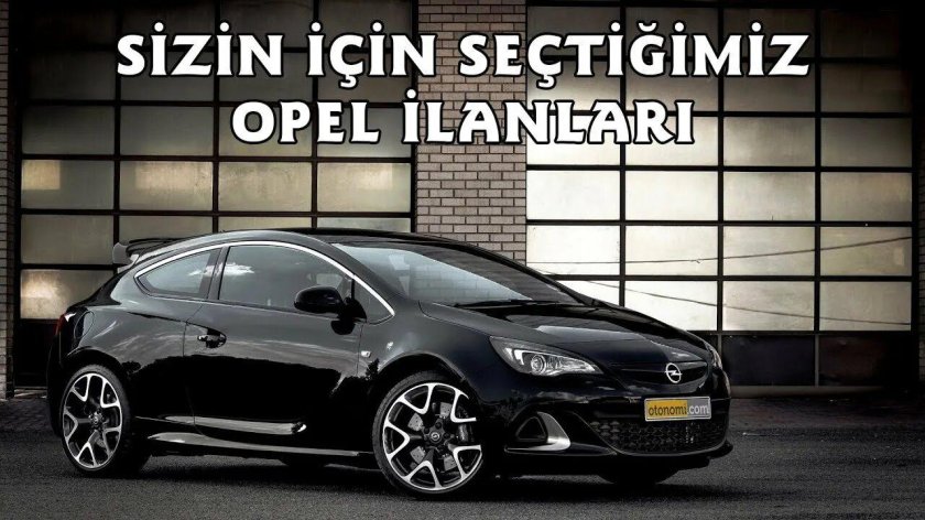 Opel Astra OPC черная