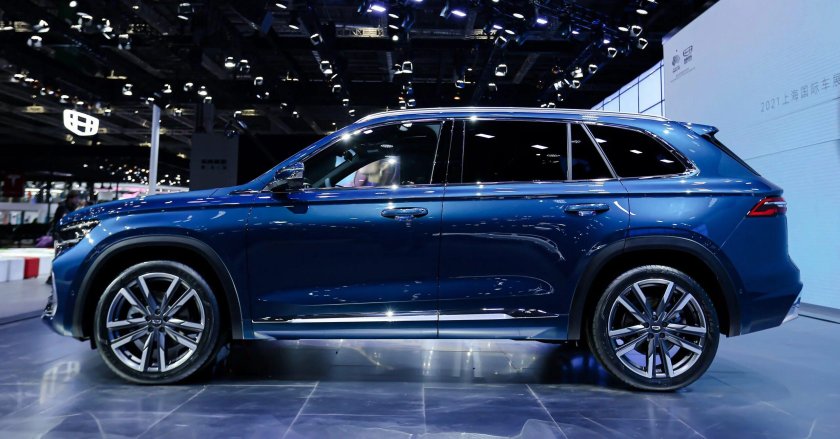 Новый Geely kx11