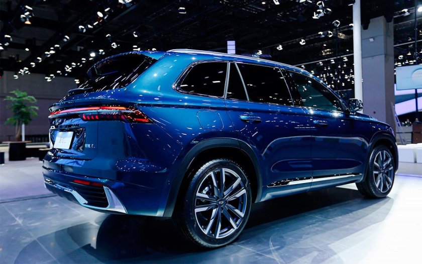 Новый Geely kx11